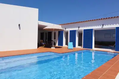Image de Villa avec jardin, piscine, vue de mer - Vale da Telha / Aljezur
