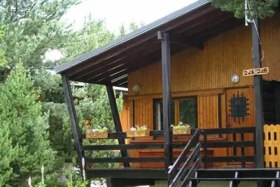 Image de Chalet 4/5 pers à Pyrénées 2000 dans une clairière de pins près de Font Romeu