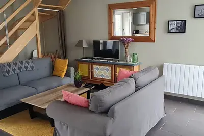 Image de maison proche de la mer