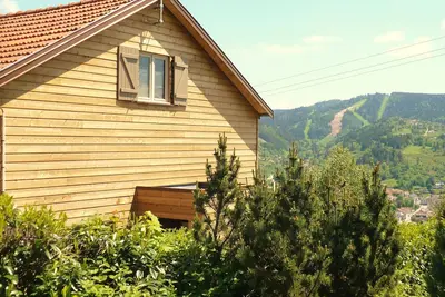 Image de Chalet La Remise des Xettes à Gérardmer. Terrasse plein sud