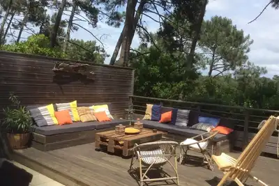 Image de Villa cap Ferret - Village de l'Herbe - Proche du bassin et de l'océan