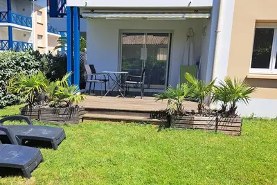 Image de Capbreton Port : Charmant T2 avec terrasse et jardin clos à 150m du port