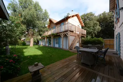 Image de Villa Cap Ferret Centre à 200 m de la plage du Phare Côté bassin