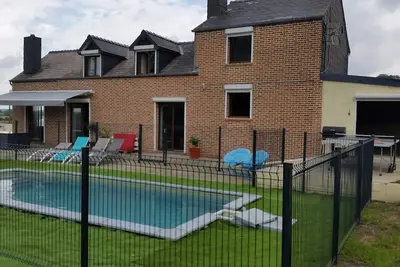 Image de Gîte 7 places dans le parc régional de l'avesnois : Le clos du Ramousies
