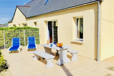 Image de 50 mètres de la Plage de la Mer, Maison au calme, Parking Privé, Charges Comprises