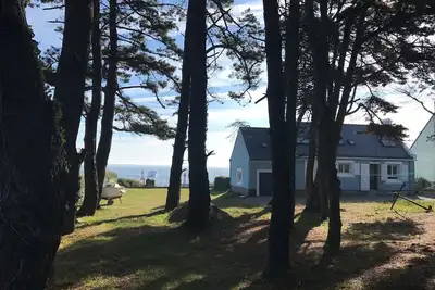 Image de Maison de charme avec vue panoramique sur océan et Port Tudy