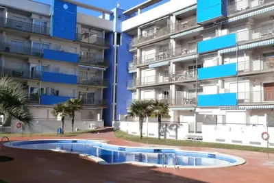 Apt T3, 61 m², climatisé, 1er étage, piscine, 4-7 pers. à Santa Margarida