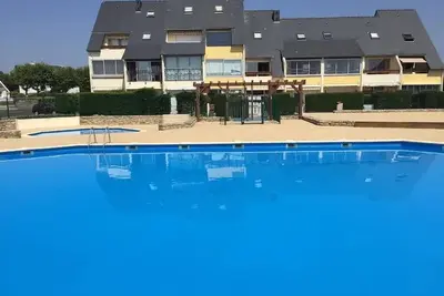 Image de location de vacances Damgan face mer avec piscine
