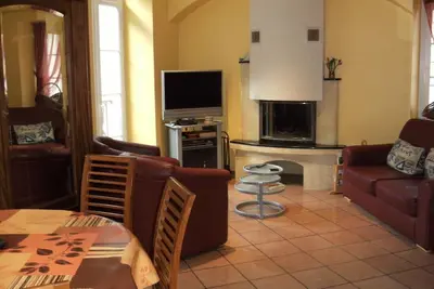 Image de Bel appartement proche des pistes, coeur de ville, rez de jardin clos, terrasse