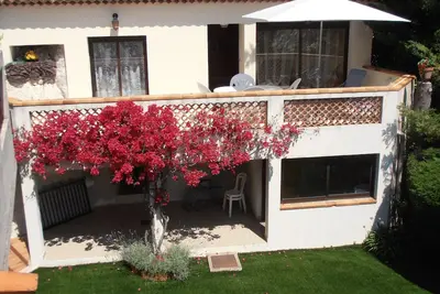 Image de Cote d'azur villefranche sur mer appartement 4 personnes grande terrasse vue mer