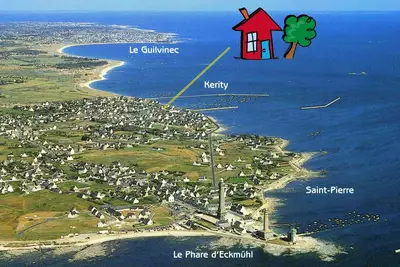 Image de Port de Kérity à  100m - Maison Bretonne tout confort- 4personnes-Jardin clos.