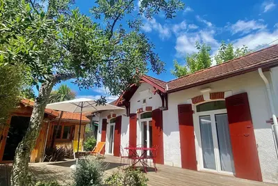 Image de Quartier des \"Abatilles\", jolie arcachonnaise à prox. plages, forêt, Moulleau. . .