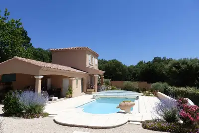Image de Gite 4 pers. Provence Bedoin Vaucluse avec piscine chauffée et sauna