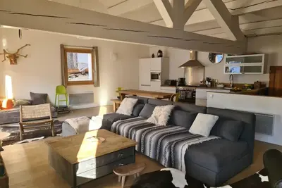 Image de Cosy and modern chalet Vars 160 m² 180° mountain view / South exposure