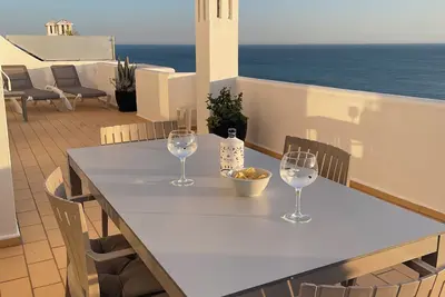 Image de 85 m² albufeira terrasse 30 m² vue exceptionnelle sur mer et vieille ville