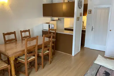 Image de Studio Avec Coin Cabine, 5 Pers. Pied Des Pistes, Jolie Vue Sur Vallée