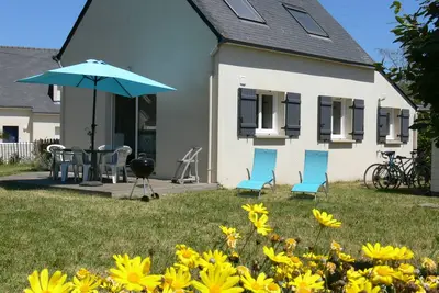Maison Loctudy Pays Bigouden, 3 chambres, Plage à 600m, Expo Sud. Vélos. Wifi