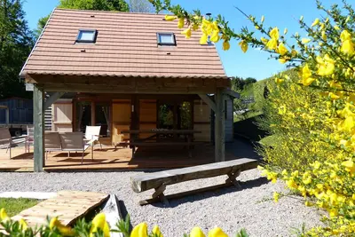 Image de Chalet Bruyères au Domaine de la Boiselière au pied du Ballon d'Alsace