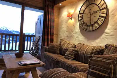 Image de Luxueux appartement, ski aux pieds, grande terasse sud avec vue magnifique