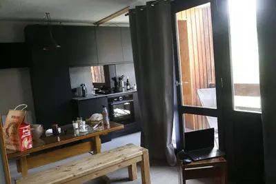 Image de Logement très lumineux, balcon vue splendide sur pistes skis aux pieds La Plagne