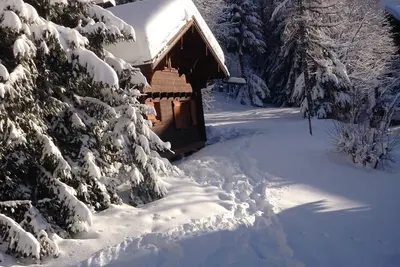 Image de Loue chalet à Megève à 6mn à pied de la télécabine du Mont d’Arbois