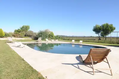 Image de Bel-Air en vacance : Maison de Maître au coeur des vignes avec piscine