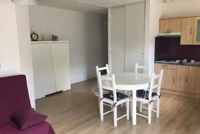 Image de Ouistreham, face à la Thalasso, au coeur de Riva Bella. Appartement de 38m2.