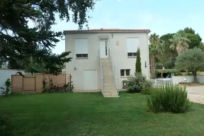 Image de F3 4/5 personnes 38m2, tout confort, ds  propriété privée fermée clim