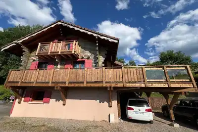 Image de Chalet 14 personnes avec Sauna au pied des pistes de la Bresse Brabant