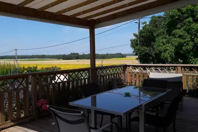 Image de Maison de vacances proche La Palmyre dans quartier calme -Vue sur la campagne-