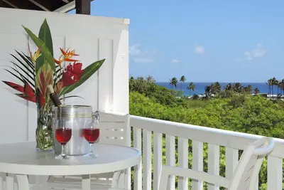 Image de Kiahuna Plantation vue partielle sur l'océan, dernier étage, 4 min à pied de la plage + fitness + piscine