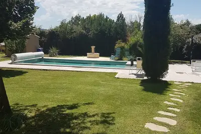 Image de Superbe maison climatisée - 6 Personnes - piscine chauffée ou bien rafraichie