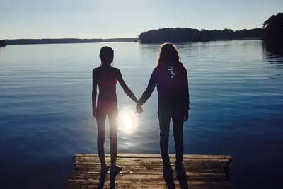 Image de Vues exceptionnelles, île, 4br, 1 canoë, 5 kayaks, 2 pédalo, toboggan, doc