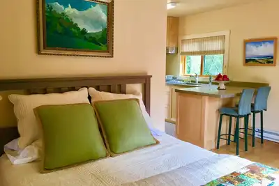 Image de Mill Valley Nature Cottage. Ensoleillé. Serein. Escapade romantique. Randonneurs / Bikers Dream