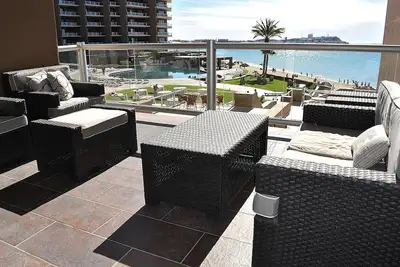 Image de Las Palomas 1 chambre - deuxième étage - une vue imprenable sur la plage de sable