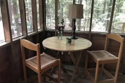Image de La cabane de la maison de l'arbre