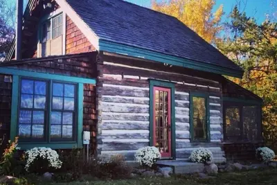 Image de Un Loghouse Magnifiquement restauré combinant patrimoine avec des équipements modernes.