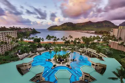 Marriott Kauai Beach Club - Complexe de luxe en bord de mer!