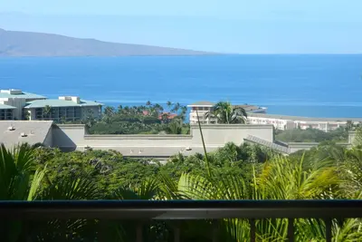 Image de Vue sur l'océan, climatisation, maison de ville Wailea à 2 niveaux
