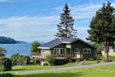 Image de Une maison sur le port - plage, vue sur l'eau, calme, S. Whidbey