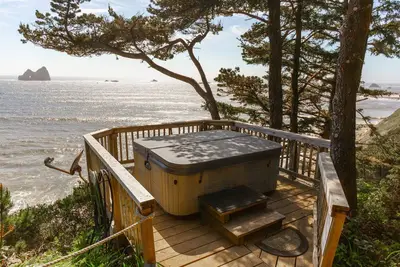Image de Honeymoon Cove-Maison-Cottage-Salle de bain privée-Vue sur l'océan