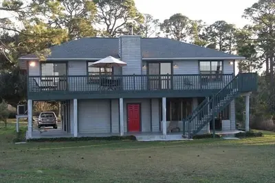 Image de Sf Beach House sur Perdido Bay / Pier Private / dauphins / Swim / Poisson / Bateau