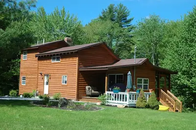 Image de Situé sur un lac isolé mais 20 miles de Saratoga Springs ou L