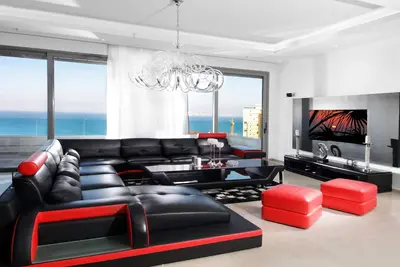 Image de penthouse sur la plage 5 chambres Piscine privée