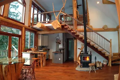 Image de Da cabane, vue incroyable sur le glacier privé 5 acr.