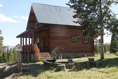 Image de Cabin spécial -Près de Yellowstone w / Remote Setting
