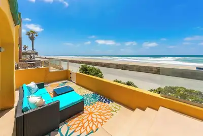 Image de Oceanfront! ! Mission Beach! ! 3 chambres 2. 5 bains pour 9 personnes