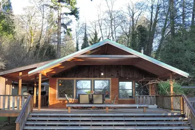Image de Loup Glen: cabine confortable près de la plage, sur Vashon!