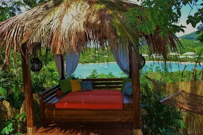 Image de Jungle Love! , Cottage éco-luxe romantique et privé, bain à remous, kayaks, cabane