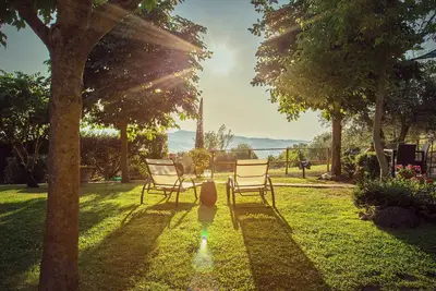 Image de B&B de luxe à Monticchiello en Toscane avec une vue fantastique sur le Val D'orcia